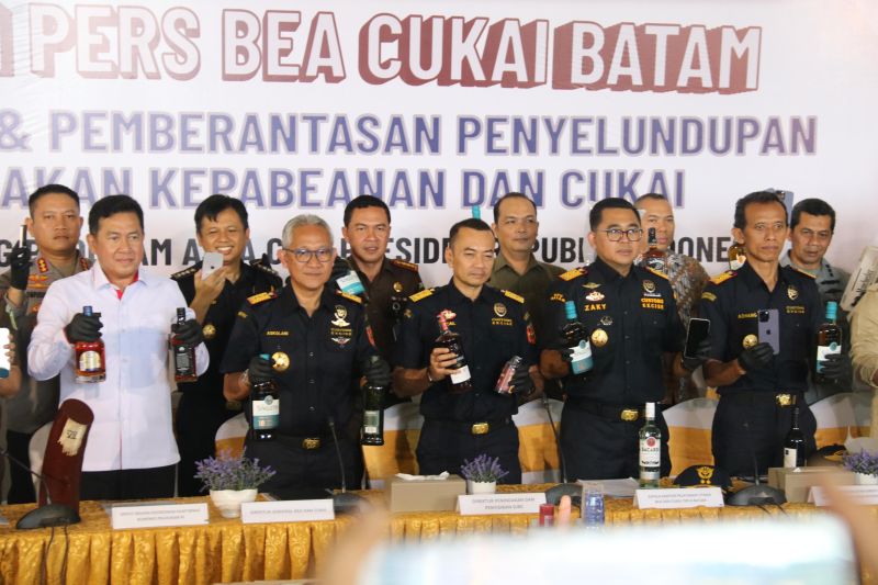 Mengawal Asta Cita, Bea Cukai Batam Ekspos Kinerja Pengawasan