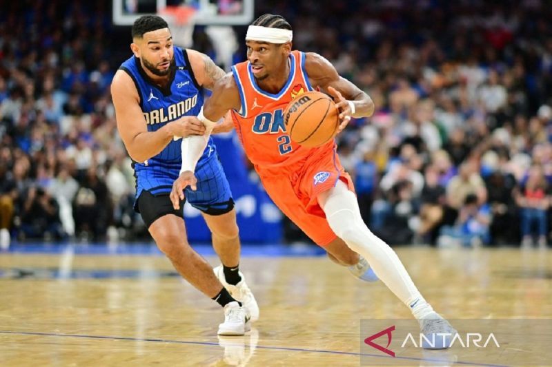 Oklahoma City Thunder taklukkan Orlando Magic 105-99