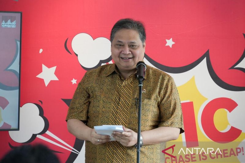 Airlangga nilai diskon belanja akhir tahun bisa hemat devisa Rp80 T 