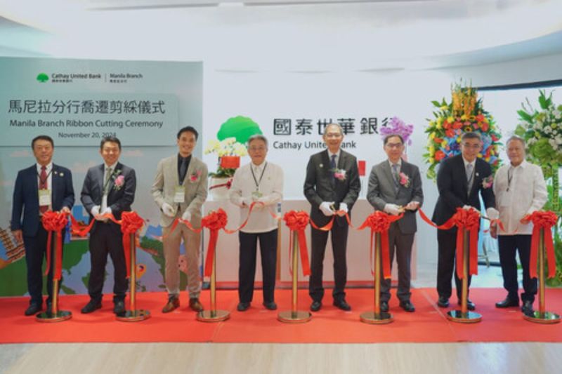 Cathay United Bank Kantor Cabang Manila Kini Menempati Lokasi Baru, Terus Berkomitmen Melayani Masyarakat