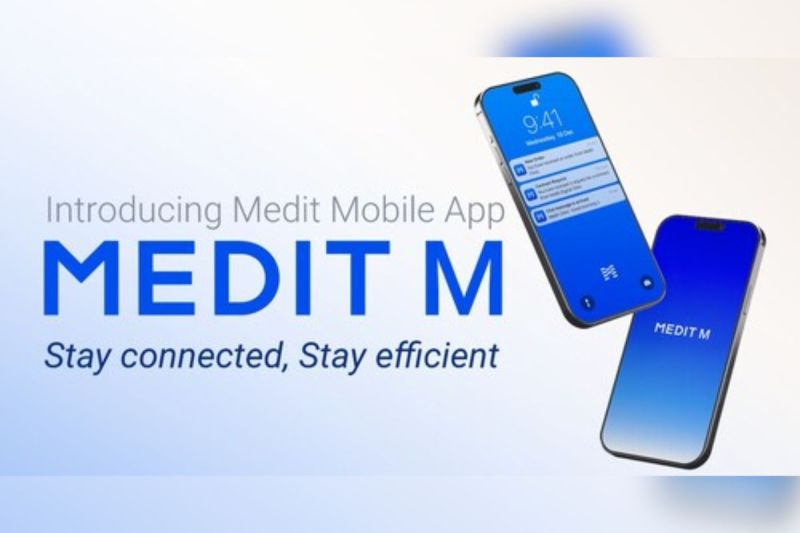 Medit Luncurkan Aplikasi Seluler, MEDIT M, sebagai Terobosan Baru dalam Alur Kerja Perawatan Gigi Digital