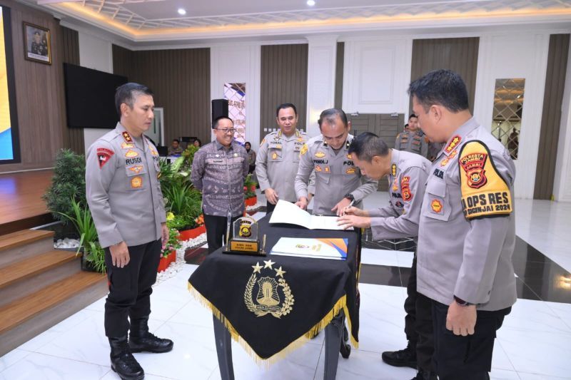 Daftar nama PJU dan Kapolres Polda Jambi yang dirotasi oleh Kapolri