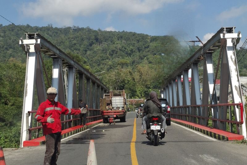 BPJN Lampung sebut sejumlah jembatan yang diperbaiki bisa dilintasi