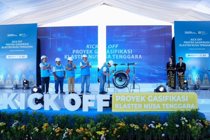 PLN EPI memulai proyek gasifikasi 13 pembangkit di NTB dan NTT