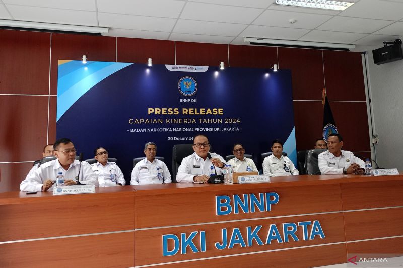 BNNP DKI ungkap total ada 21 kasus narkoba pada 2024