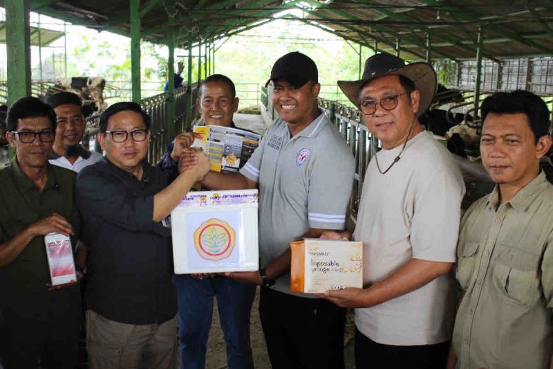 Kementan bergerak cepat tangani PMK dengan vaksinasi massal serentak