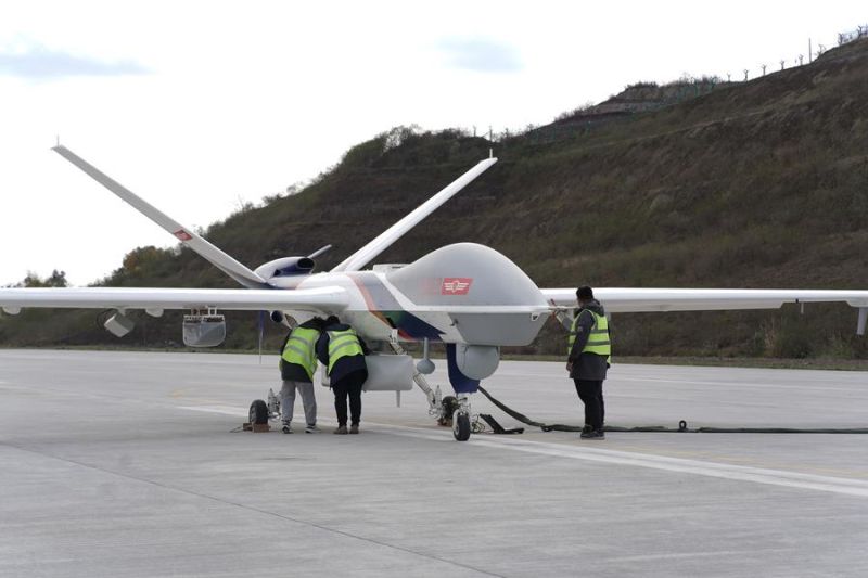 UAV besar China dukung upaya penyelamatan gempa di Xizang