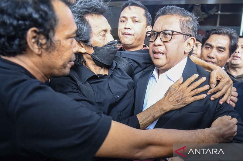 Hasto Kristiyanto jalani pemeriksaan di KPK