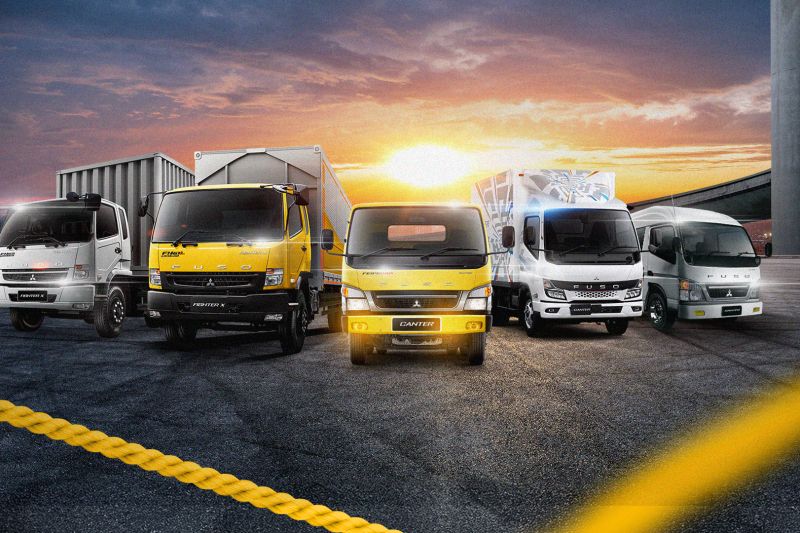 Mitsubishi Fuso konsisten jadi market leader selama 54 tahun 