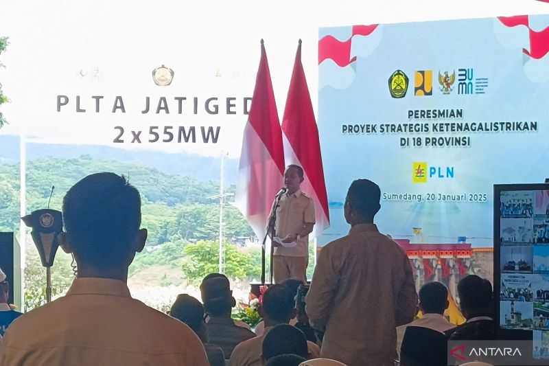 Bahlil: 26 pembangkit listrik yang diresmikan mayoritas energi bersih 