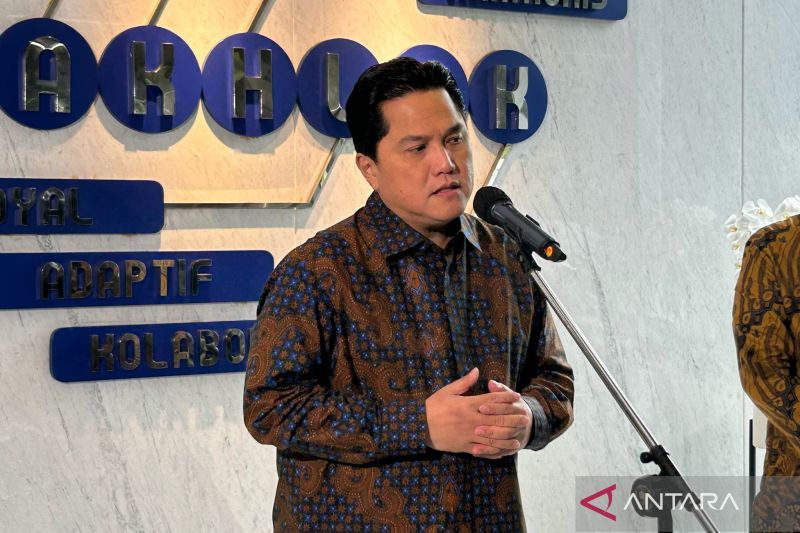 Erick Thohir sebut proyek infrastruktur selalu terbuka untuk swasta 