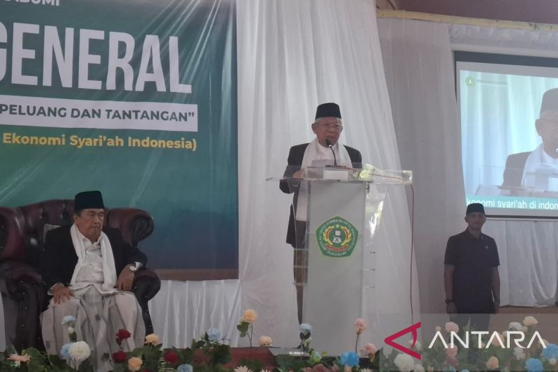 Ma’ruf Amin: Masyarakat masih kekurangan literasi ekonomi syariah 