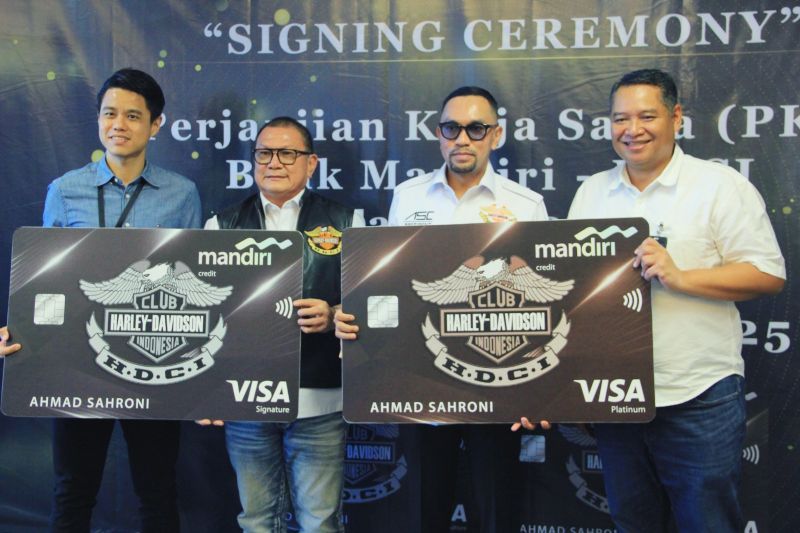 Bank Mandiri bakal merilis kartu kredit khusus bagi anggota HDCI 