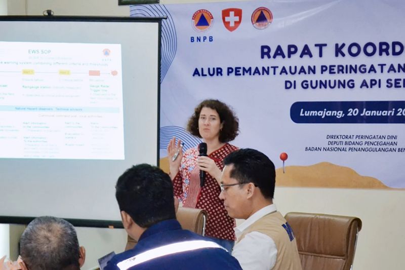 Kolaborasi internasional perkuat sistem peringatan dini bencana Semeru