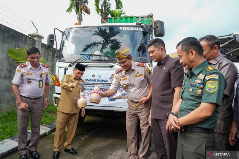 Barantin memfasilitasi ekspor 531 ton komoditi pertanian asal Jambi 