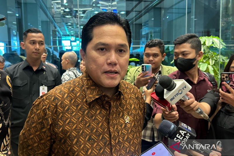 Erick Thohir: Pemerintah sepakat dengan DPR menyusun RUU BUMN 