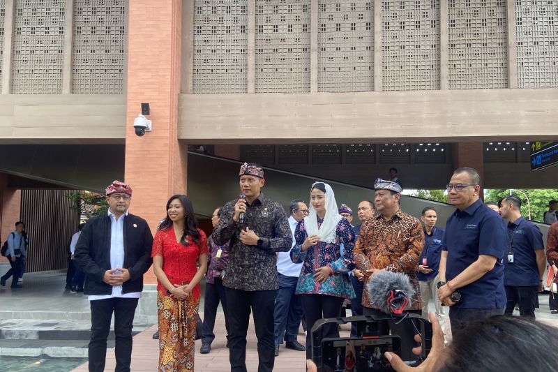 Menko AHY ingin kapasitas Bandara Ngurah Rai naik dengan ada JPO 