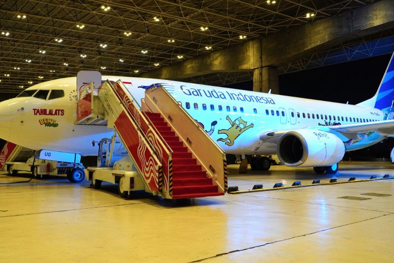 Garuda Indonesia tambah satu armada pesawat Boeing 737-800NG 