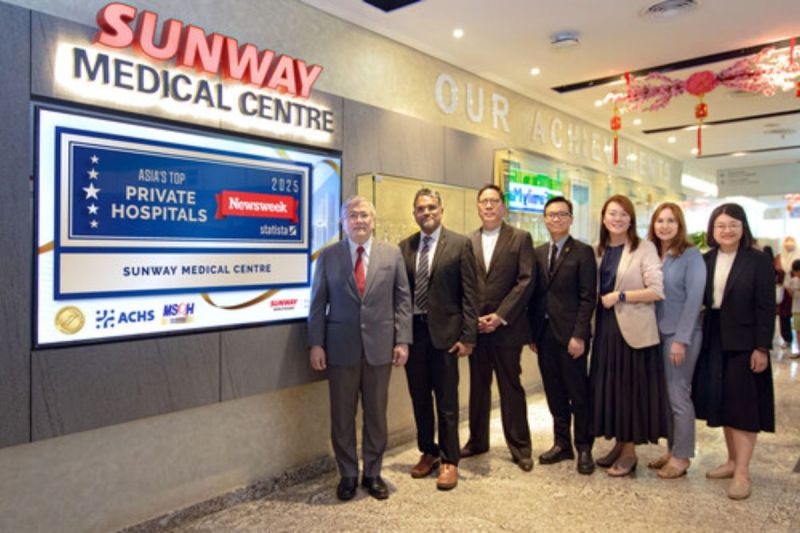 Sunway Medical Centre Tercantum dalam Edisi Perdana Pemeringkatan 