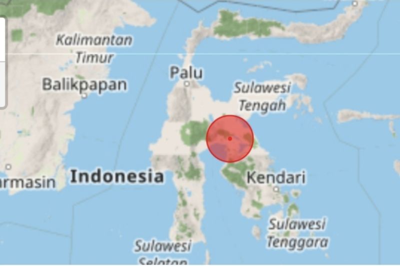 BMKG: Gempa Magnitudo 4,5 guncang Timur Laut Malili Sulsel