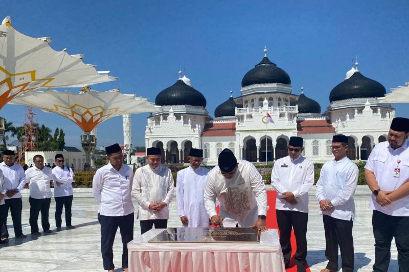 Pemprov anggarkan Rp50 miliar untuk renovasi Masjid Raya Banda Aceh 