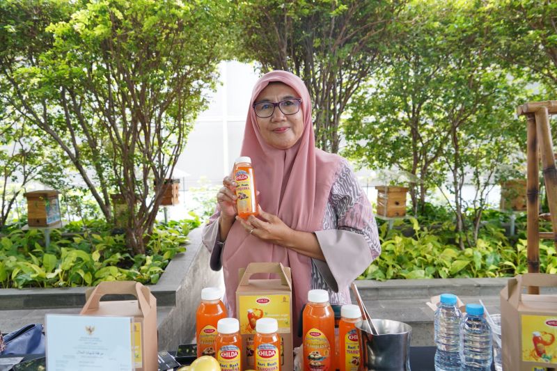 PNM daftarkan sertifikat halal usaha sirup rumahan hingga tembus toko oleh-oleh