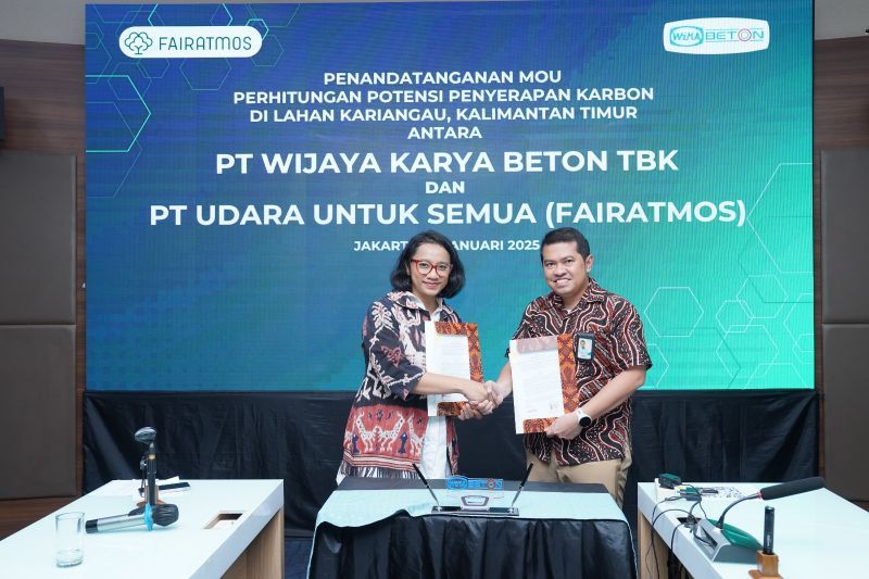 WIKA Beton Gandeng Fairatmos Wujudkan Komitmen Dekarbonisasi