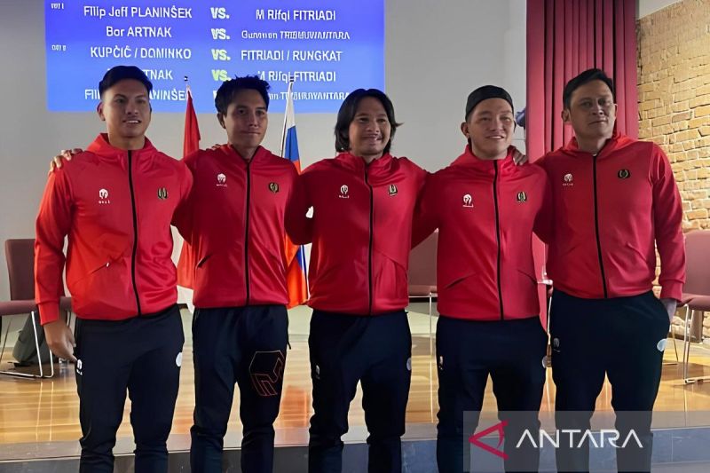 Indonesia hadapi Kamboja pada laga pembuka Piala Davis Grup III