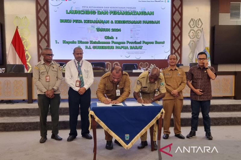 Pemprov Papua Barat luncurkan Peta Ketahanan Pangan 2024 