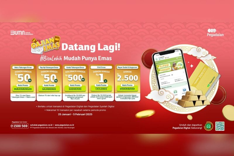 Dimana Lagi Gadai Emas Bisa Dapat Goldback? Ya di Pegadaian Aja