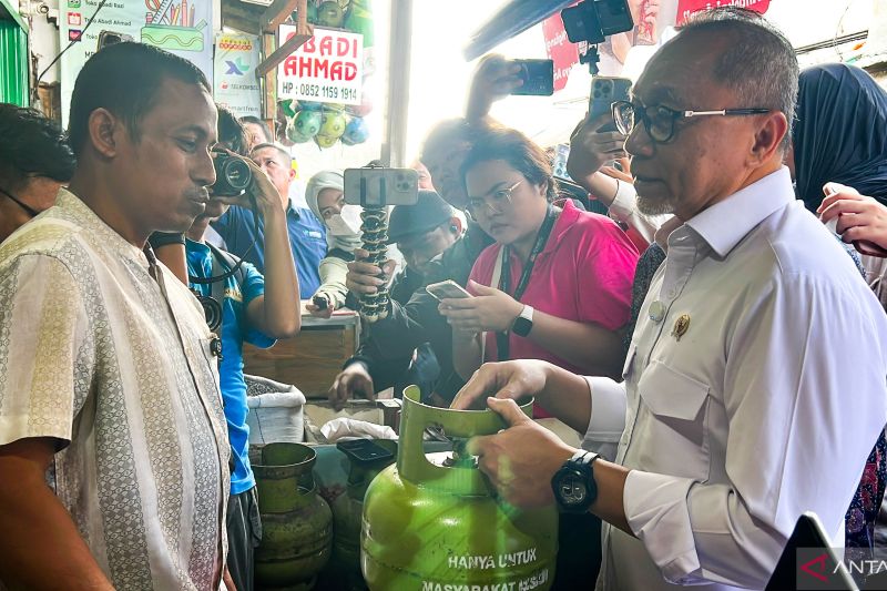 Zulhas: Gas elpiji 3 kg kembali normal setelah perintah Presiden 