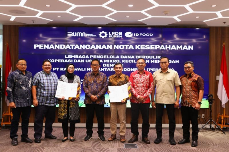 LPDB-KUMKM dan ID Food bersinergi perkuat ketahanan pangan nasional 