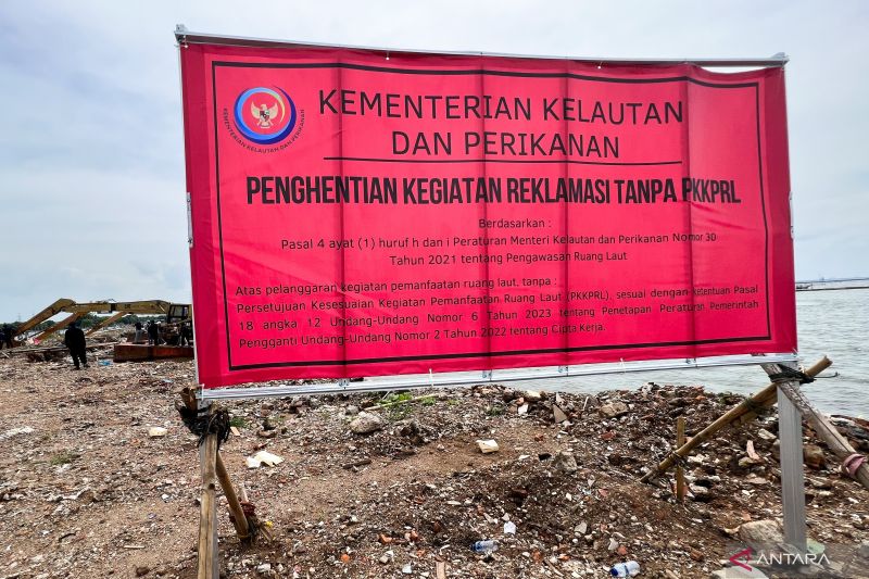 KKP: PT TRPN langgar KKPRL dan siap bongkar pagar laut Bekasi 