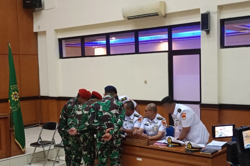 Terdakwa personel TNI AL yang tembak bos rental tak ajukan eksepsi