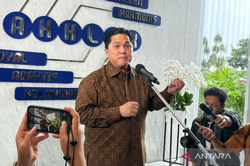 Erick Thohir pastikan proyek prioritas berjalan di tengah efisiensi