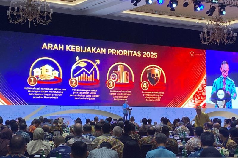 OJK canangkan empat kebijakan prioritas dukung program pemerintah 