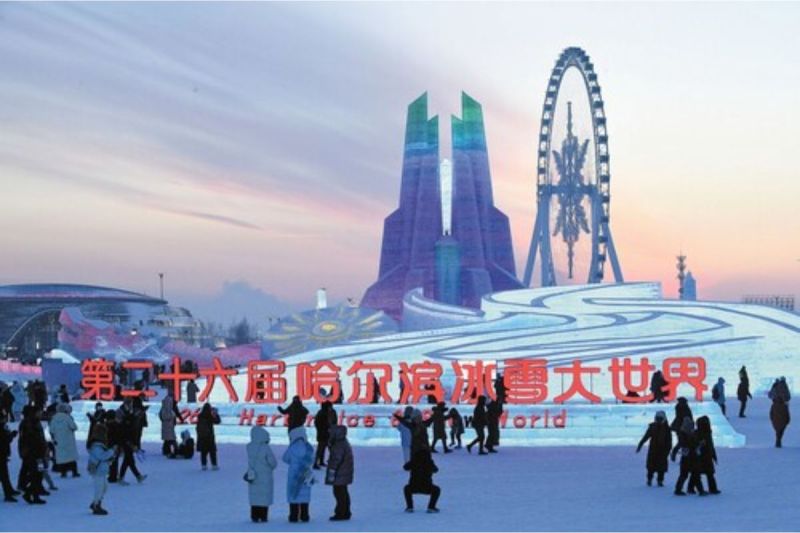 Dunia Ajaib di Harbin Sambut Wisatawan Dunia