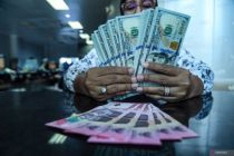 Rupiah pada Rabu pagi melemah jadi Rp16.330 per dolar AS 