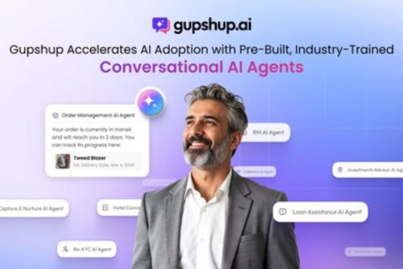 Gupshup Percepat Penggunaan AI Untuk Bisnis dengan Agen AI Multimodal yang Sudah Dibuat dan Terlatih di Industri