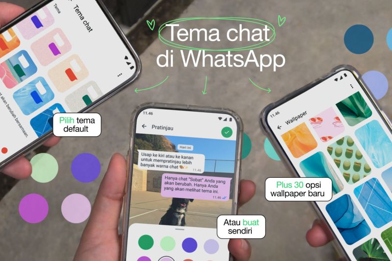 WhatsApp luncurkan fitur tema chat baru, ini cara menggunakannya