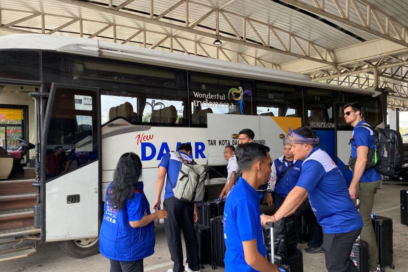 DAMRI Dukung Mobilisasi Kegiatan Proliga Volleyball 2025 Pekan ke-6 Seri Pontianak