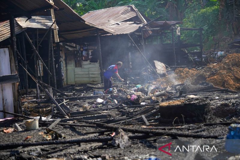 BPBD catat 148 jiwa warga terdampak kebakaran di Kendari