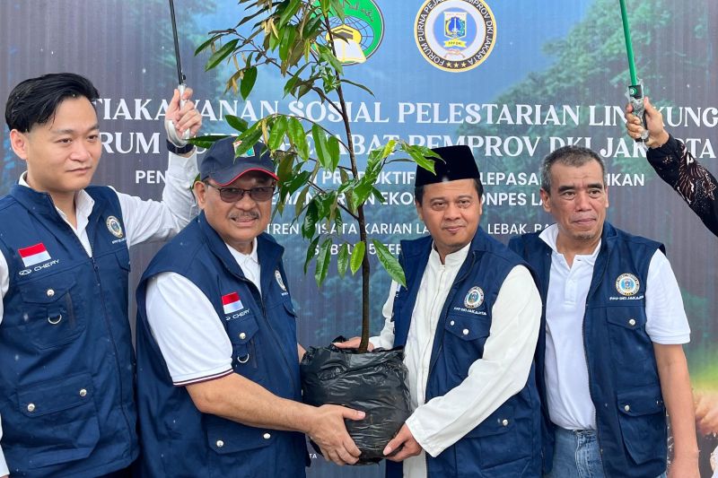 FPP DKI tanam bibit pohon di Ponpes Wisata Karian La Tansa