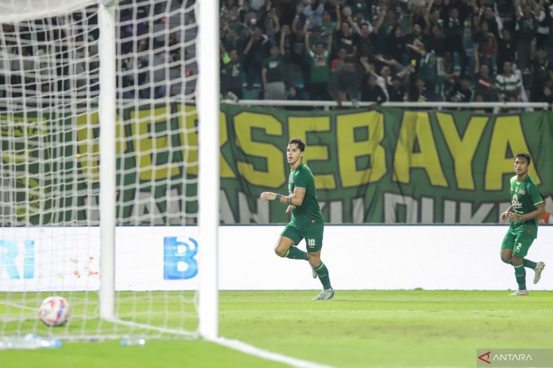 Gol tunggal Bruno Moreira bawa Persebaya kalahkan PSBS Biak