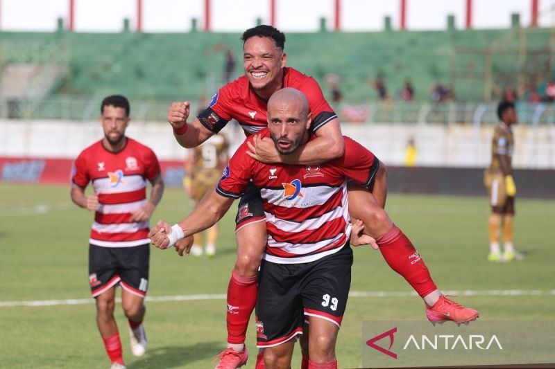 Madura United hentikan tren kemenangan beruntun Dewa United