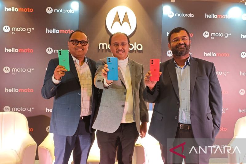 Motorola kembali di Indonesia dengan Moto G45 5G, segini harganya