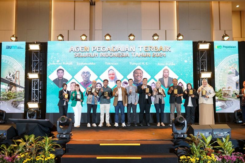 Apresiasi Agen Hebat, Pegadaian Gelar Agen Pegadaian Awards 2024