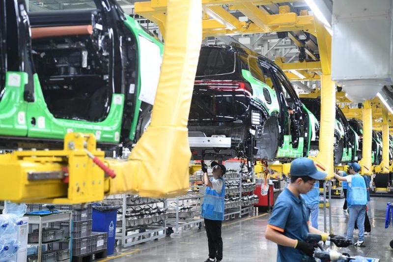 Industri otomotif China pertahankan pertumbuhan stabil di Januari 2025