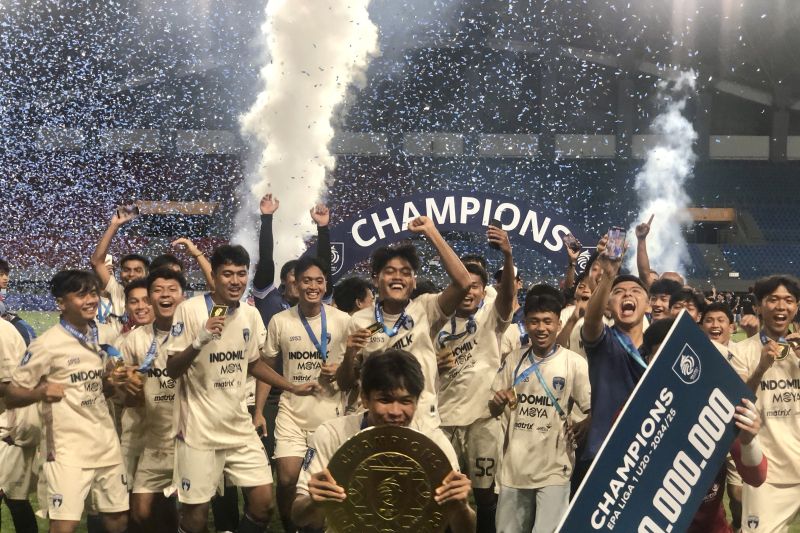 Persita juara EPA U-20 setelah menangi adu penalti lawan Dewa United