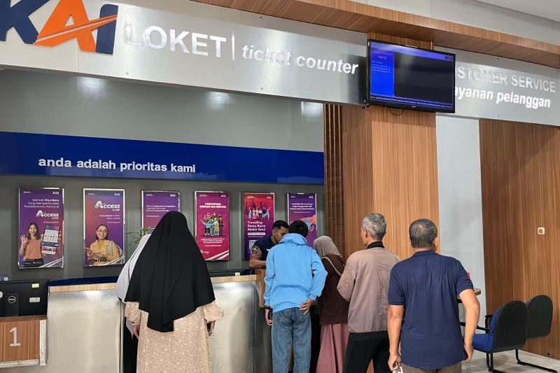 74.452 tiket KA Angkutan Lebaran 2025 di Daop Jember sudah terjual